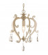 Pedrera Wire Frame Pendant Ceiling Light Ivory