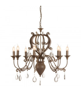 Pedrera Multi Arm Chandeliers Pale Taupe