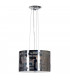 Sixti Cylindrical Pendant Ceiling Light Chrome