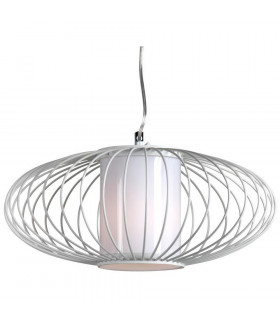 Firefly Wire Frame Pendant Ceiling Light White