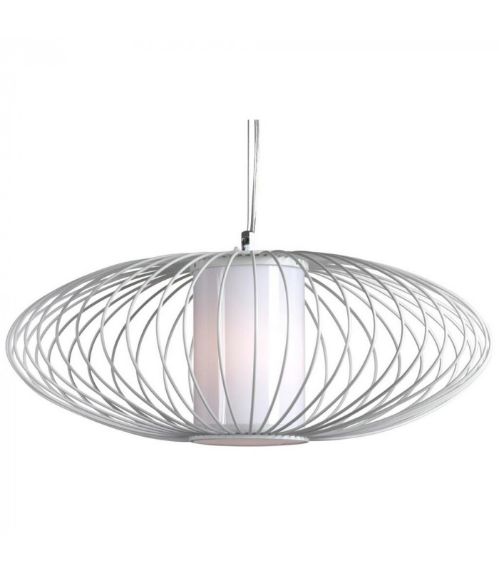 Firefly Wire Frame Pendant Ceiling Light White