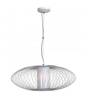 Firefly Wire Frame Pendant Ceiling Light White