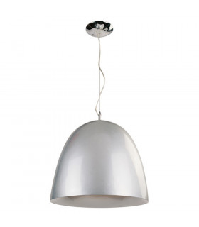 Magnum Dome Pendant Ceiling Lights Silver
