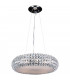 Crystal Science Pendant Ceiling Light Chrome