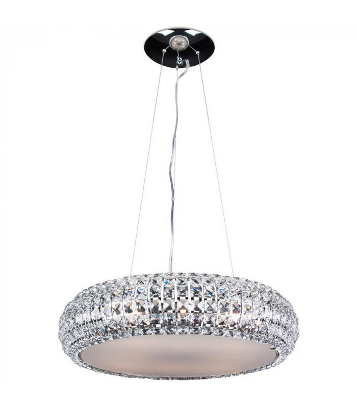 Crystal Science Pendant Ceiling Light Chrome