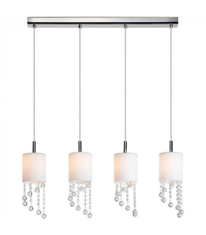 Tango Straight Bar Pendant Ceiling Light Chrome