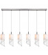 Tango Straight Bar Pendant Ceiling Light Chrome