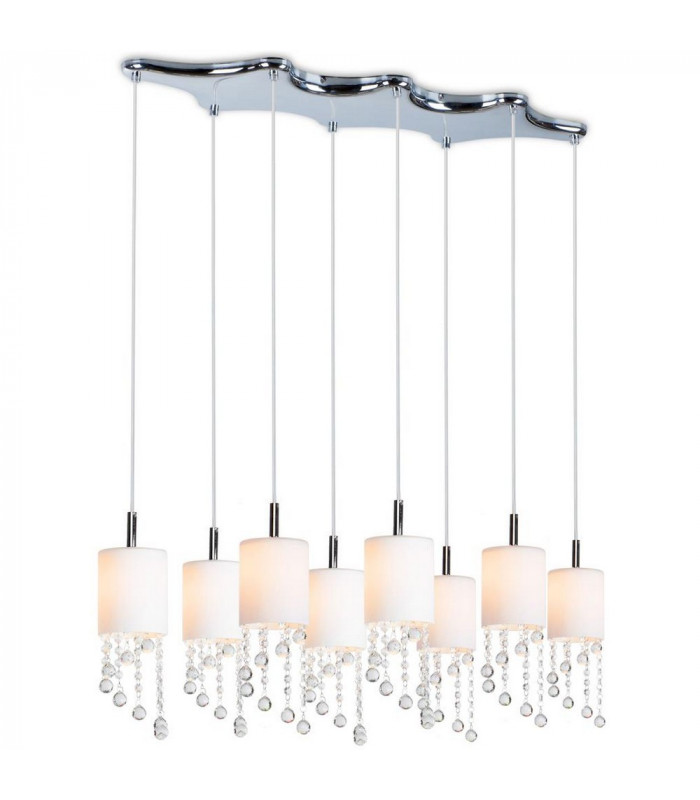 Tango Straight Bar Pendant Ceiling Light Chrome
