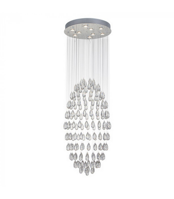 Cluster Pendant Ceiling Light Chrome