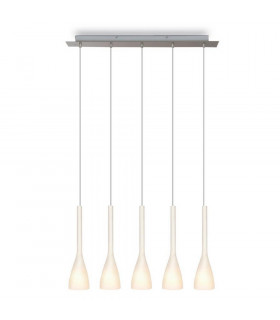 Vase Straight Bar Pendant Ceiling Light Stainless Steel