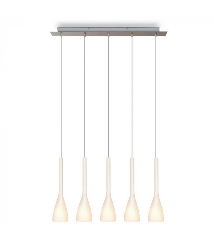 Vase Straight Bar Pendant Ceiling Light Stainless Steel