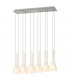 Vase Straight Bar Pendant Ceiling Light Stainless Steel