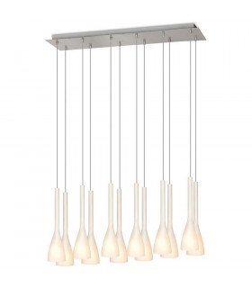 Vase Straight Bar Pendant Ceiling Light Stainless Steel