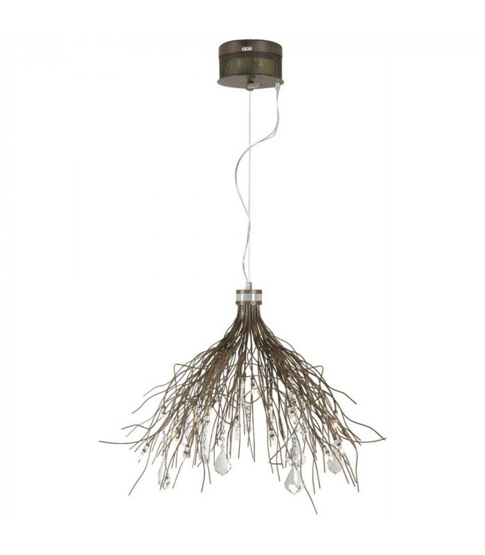 Luxor Pendant Ceiling Light Rust