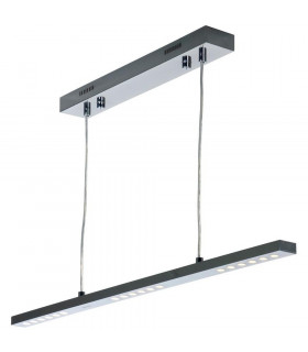 Minimum Straight Bar Pendant Ceiling Light Chrome