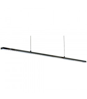 Minimum Straight Bar Pendant Ceiling Light Chrome
