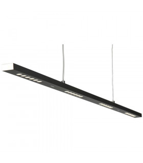 Minimum Straight Bar Pendant Ceiling Light Satin Nickel