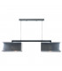 Maxima Straight Bar Pendant Ceiling Light Chrome