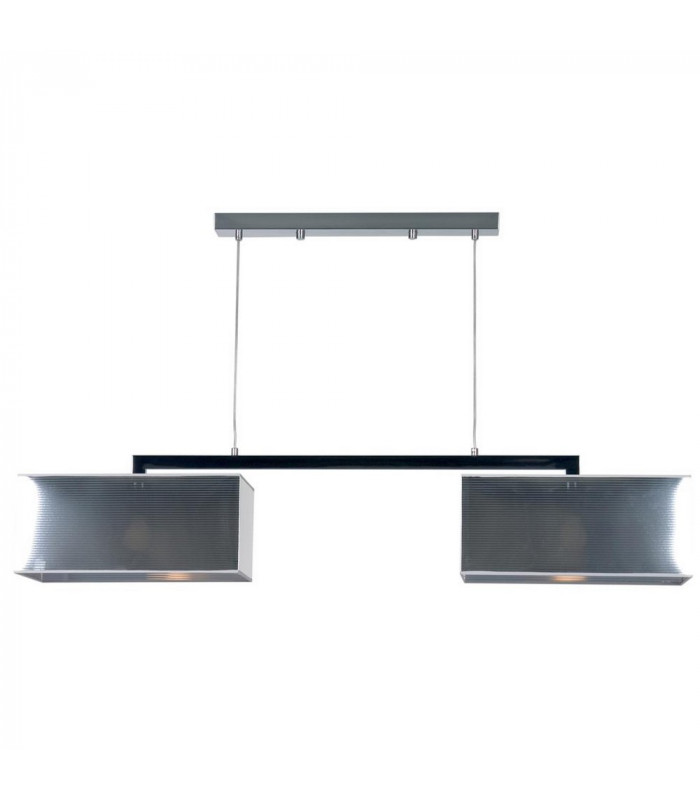 Maxima Straight Bar Pendant Ceiling Light Chrome