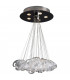 Pretzel Cluster Pendant Ceiling Light Chrome