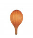 Radisch Pendant Ceiling Light Orange Silk