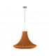 Canthare Pendant Ceiling Light Orange Silk
