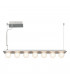Mini Bubble Straight Bar Pendant Ceiling Light Aluminum