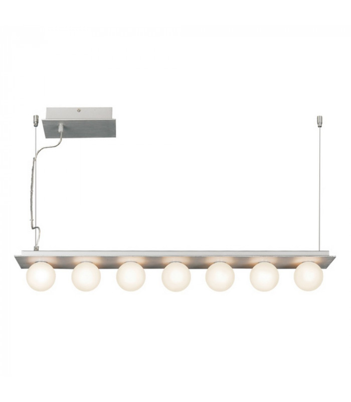Mini Bubble Straight Bar Pendant Ceiling Light Aluminum
