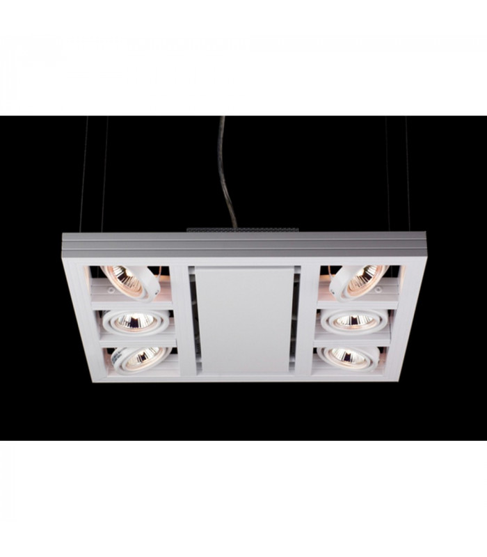 6 Light Commercial Lighting White