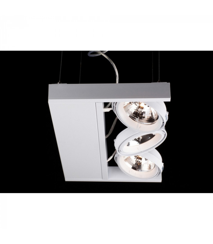 3 Light Commercial Lighting White G53 Bulb