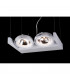 2 Light Commercial Lighting White G53 Bulb