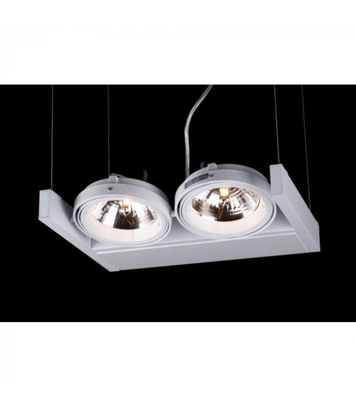2 Light Commercial Lighting White G53 Bulb