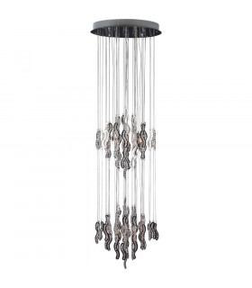 Ale Cluster Pendant Ceiling Light Chrome