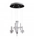 Ghostly Cluster Pendant Ceiling Light Chrome