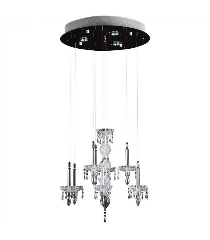 Ghostly Cluster Pendant Ceiling Light Chrome