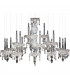 Ghostly Cluster Pendant Ceiling Light Chrome