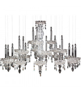 Ghostly Cluster Pendant Ceiling Light Chrome
