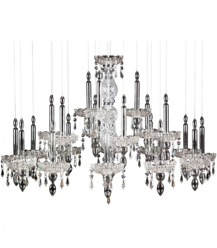 Ghostly Cluster Pendant Ceiling Light Chrome