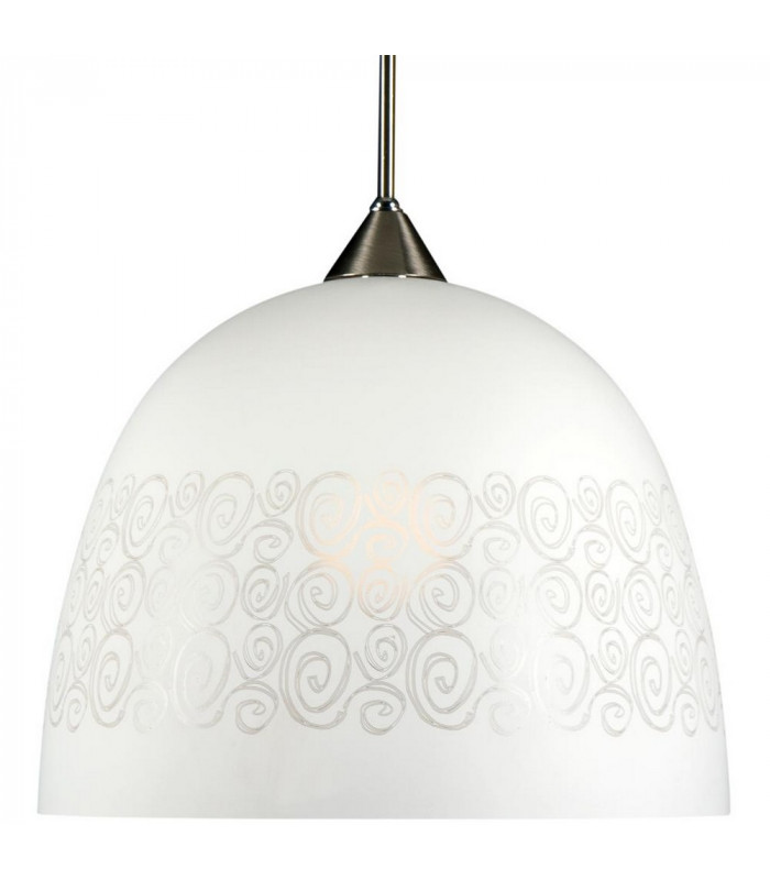Snowdrop Dome Pendant Ceiling Lights White
