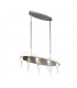 7 Light Straight Bar Pendant Ceiling Light Satin Nickel