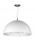 Moon Face 3 Light Dome Pendant Ceiling Lights White