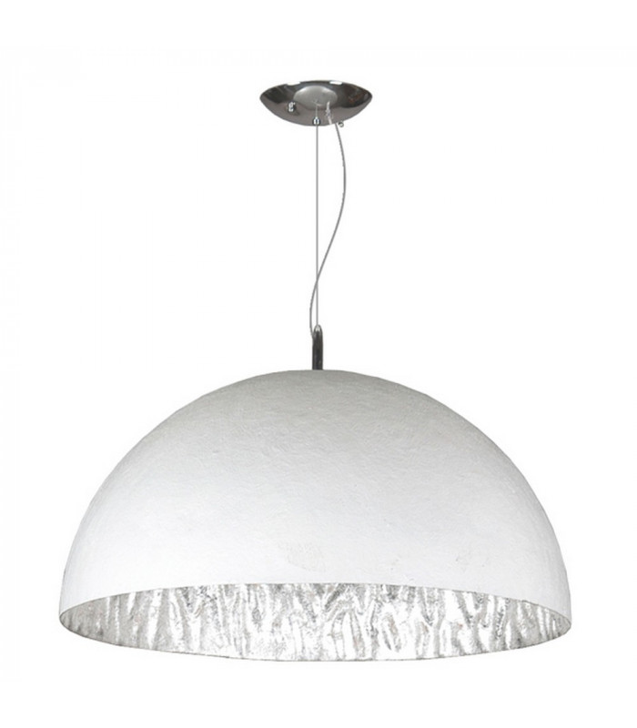 Moon Face 3 Light Dome Pendant Ceiling Lights White