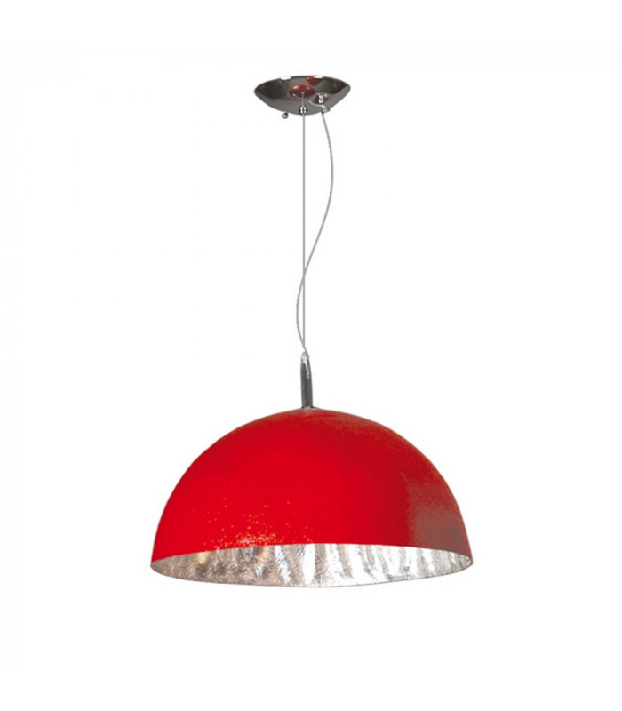 Moon Face Dome Pendant Ceiling Lights Red