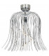 Victor Semi Flush Light Chrome