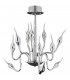 Snow Goose Multi Arm Pendant Ceiling Light Chrom