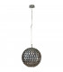 Giga Spherical Pendant Ceiling Light Aluminum