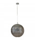 Giga Spherical Pendant Ceiling Light Aluminum