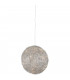 Wire Ball Spherical Pendant Ceiling Light Aluminum