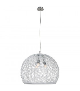 Colado Dome Pendant Ceiling Lights White Metal