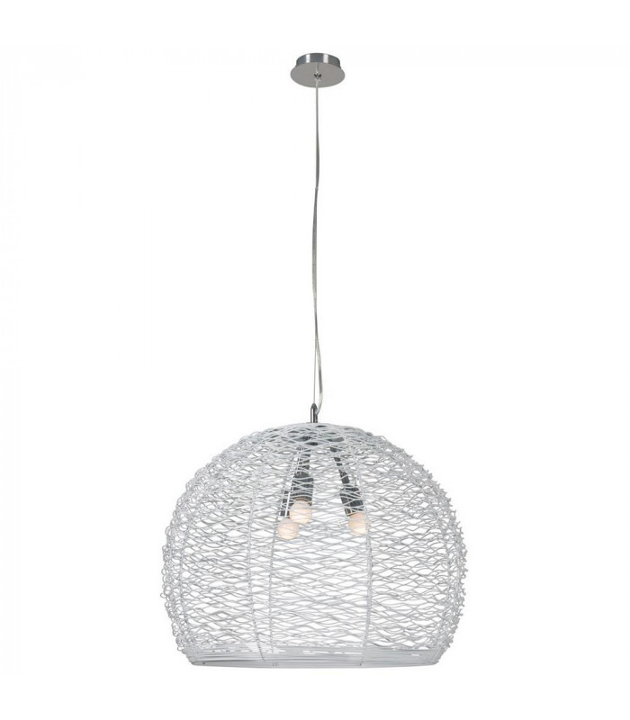 Colado Dome Pendant Ceiling Lights White Metal